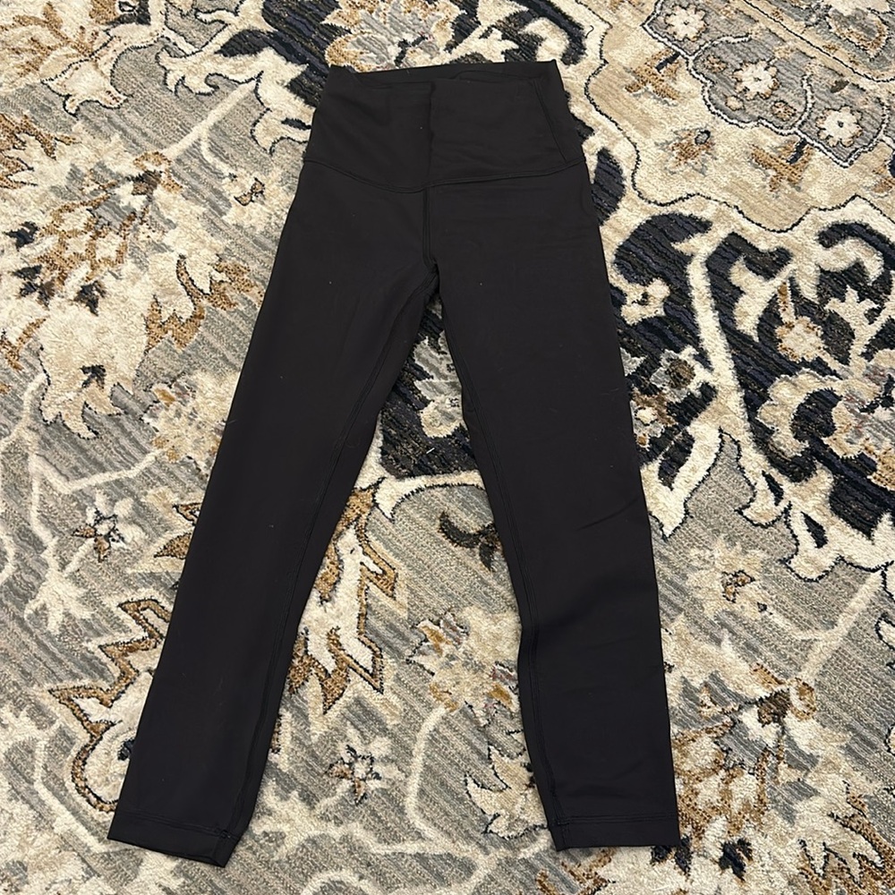 Black Lululemon Leggings sz 4